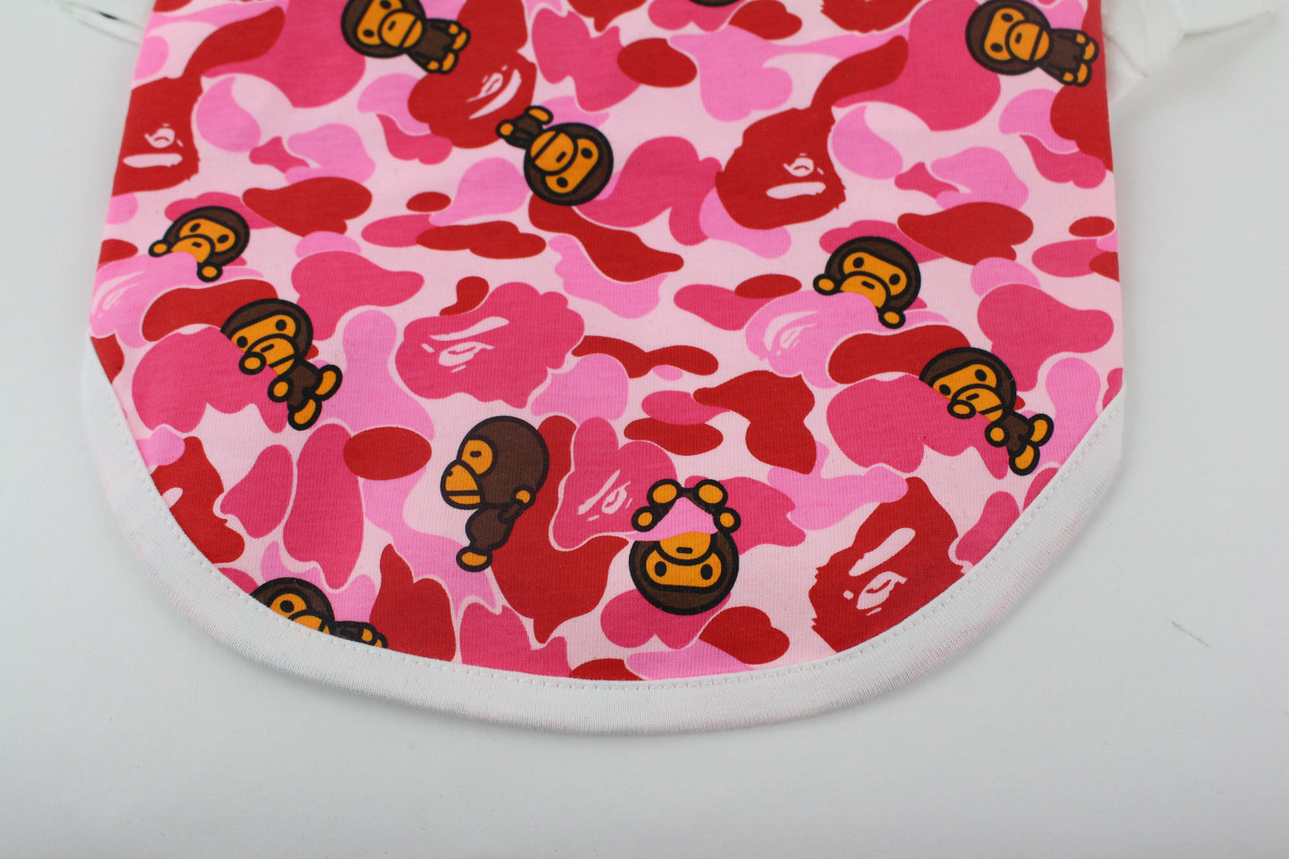 Bape abc pink milo camo dog onsie - SaruGeneral