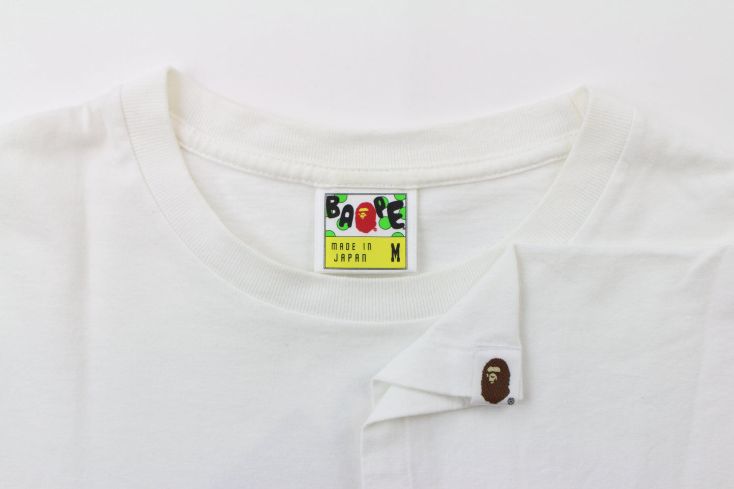 Bape x Amazon Milo Tee White - SaruGeneral