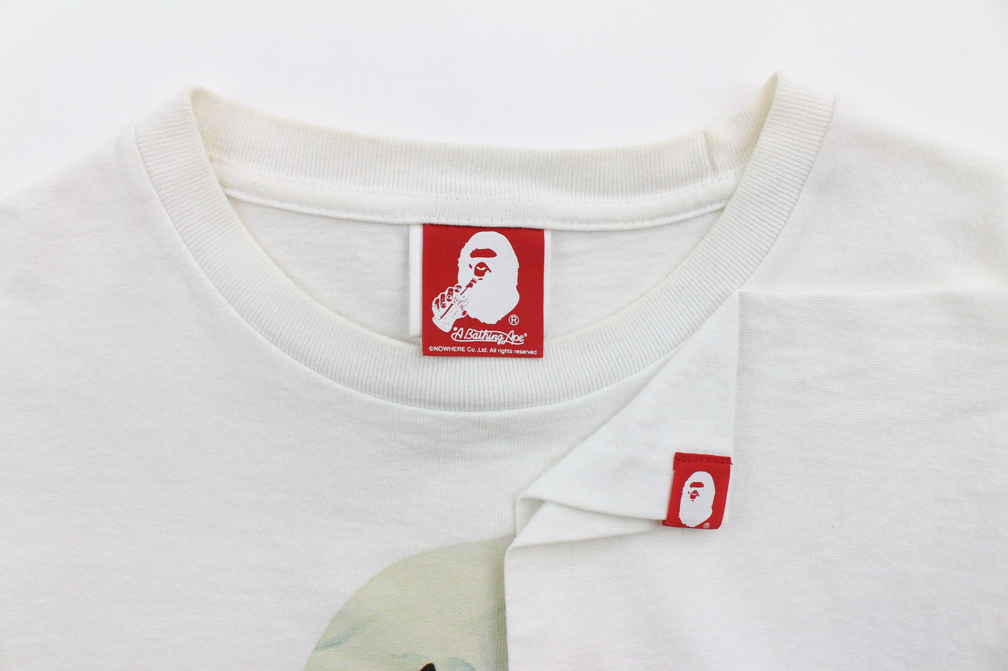 Bape x Coca Cola Big Ape Tee White - SaruGeneral