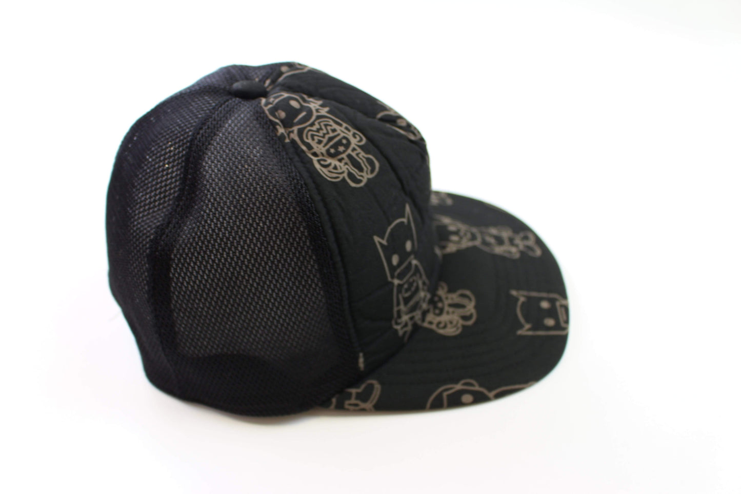 Bape x DC Heroes Trucker Cap Black - SaruGeneral