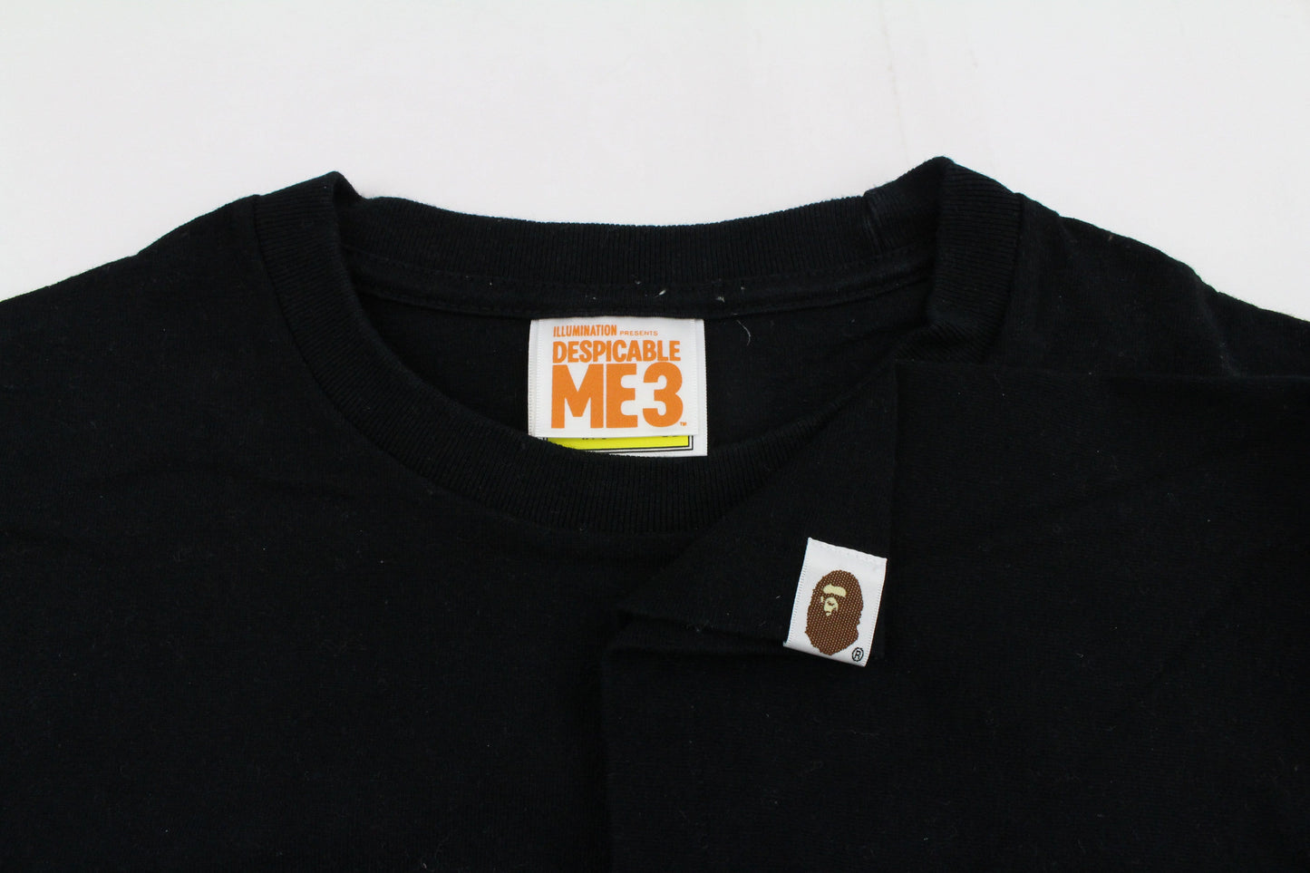 Bape x Milo Minion blue camo Tee Black - SaruGeneral