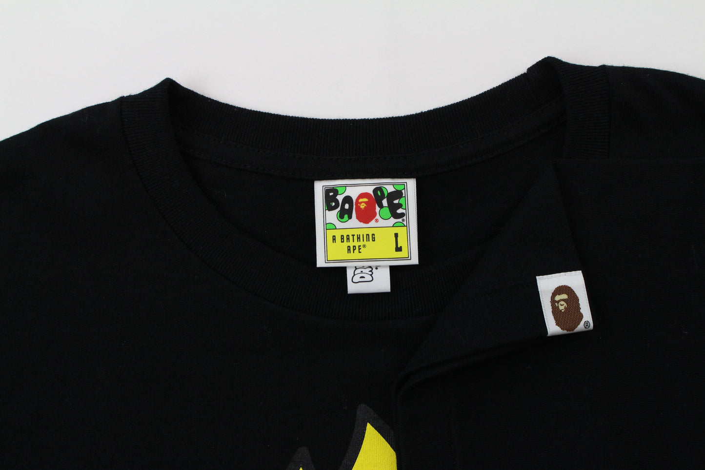 Bape x Dragon Ball Z Super Saiyan Goku Milo Tee Black - SaruGeneral