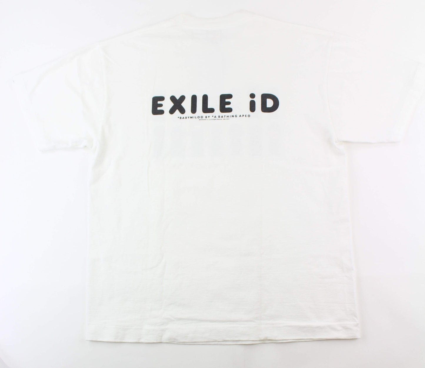Bape x Exile iD Tee White - SaruGeneral