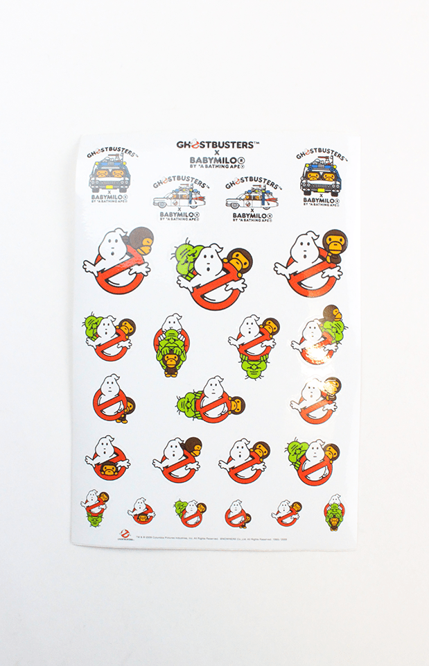 Bape x Ghostbusters + spongebob Sticker sheets - SaruGeneral