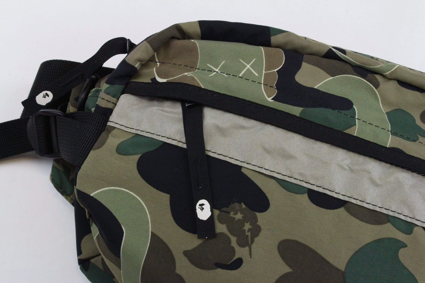 Bape x Kaws Green Camo Hipbag - SaruGeneral