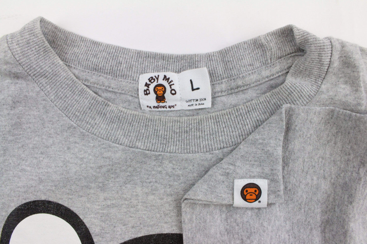 Bape x Kaws Milo Tee Grey - SaruGeneral