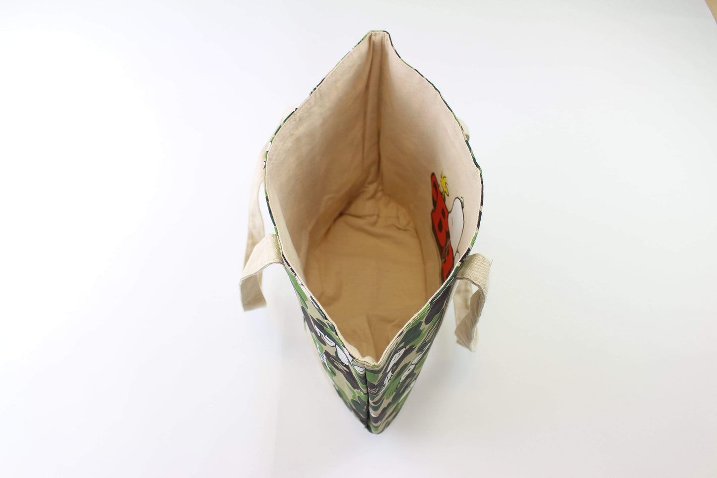 Bape x Snoopy ABC Green Camo Tote Bag - SaruGeneral