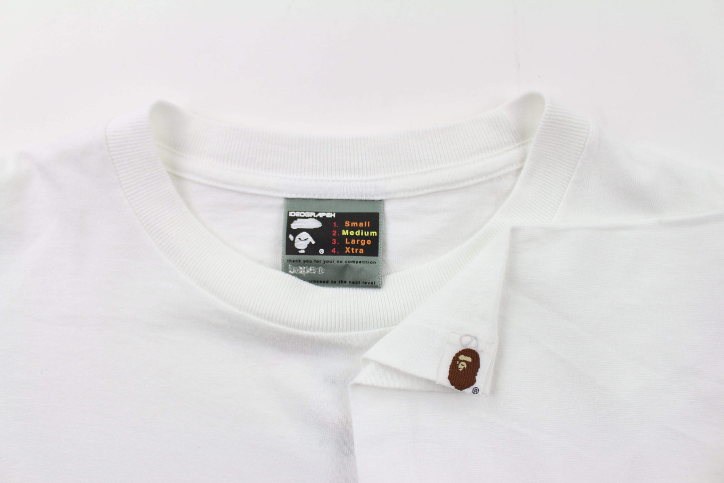 Bape x Stash 72dpi Tee White - SaruGeneral