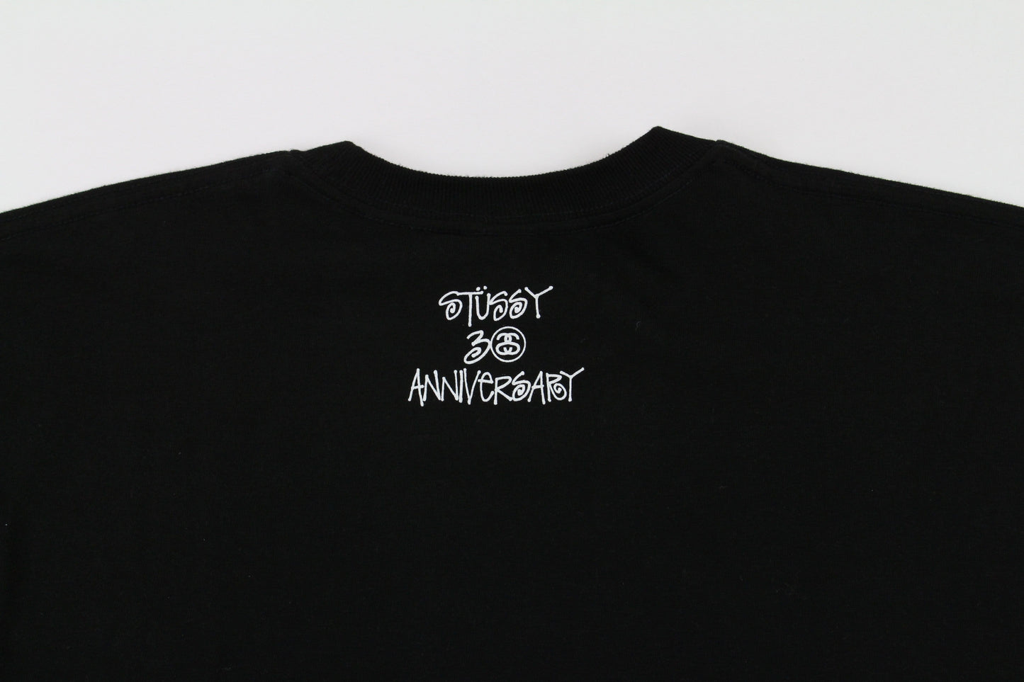 Bape x Stussy 30th Anni ABC Green Camo Tee Black - SaruGeneral