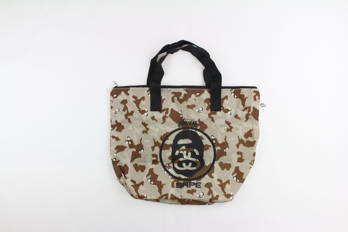 Bape x Stussy desert Camo Tote - SaruGeneral