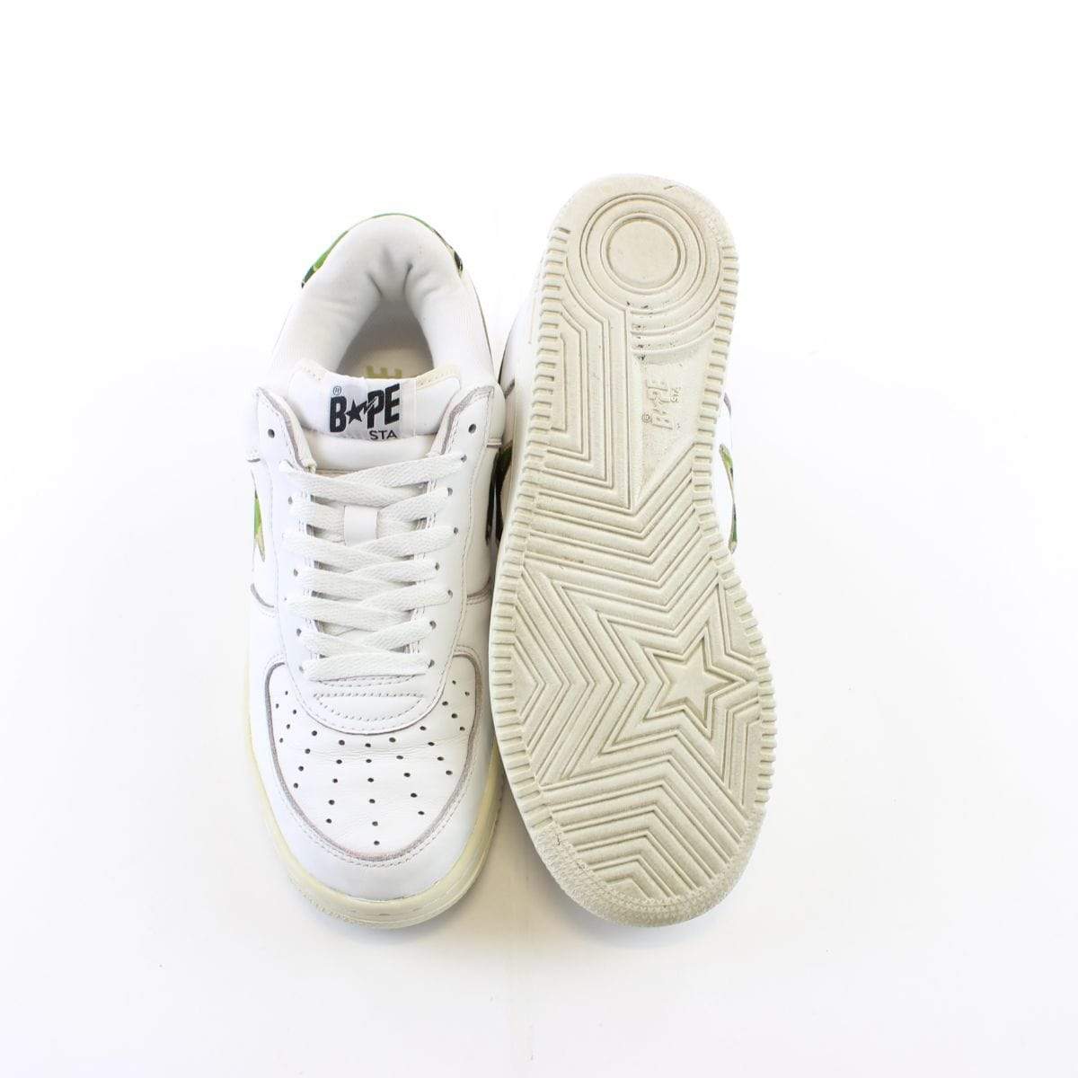 Bapesta ABC Green Camo Sta White - SaruGeneral