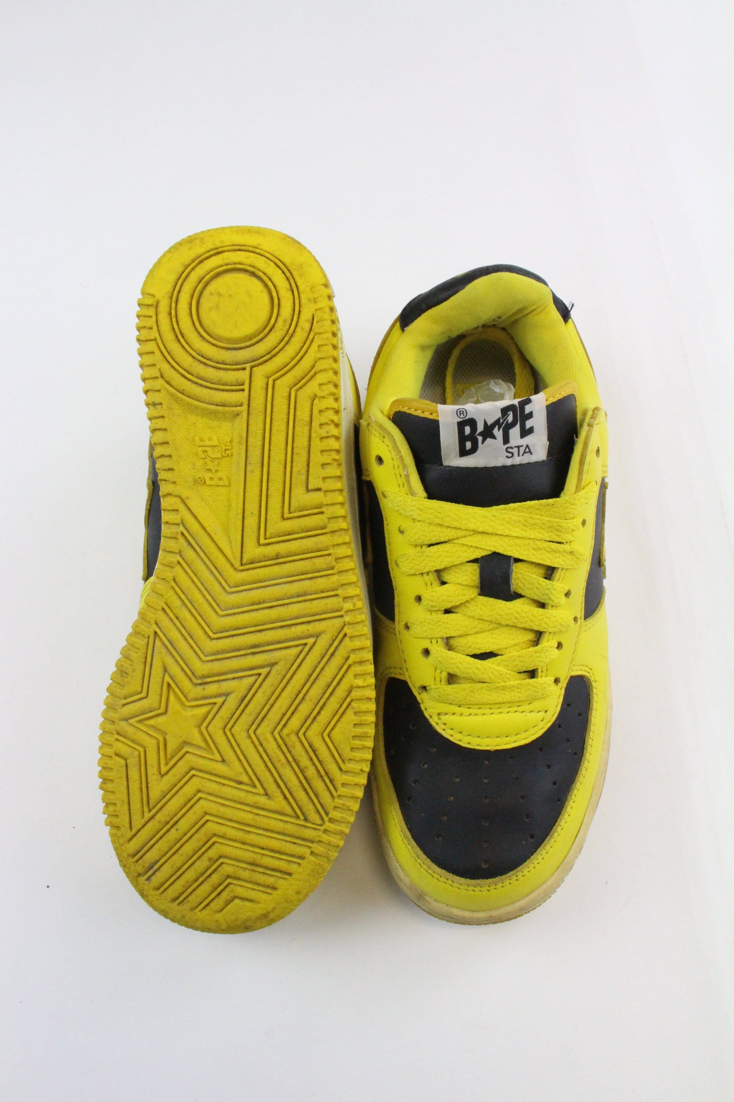 Bapesta Black Yellow - SaruGeneral