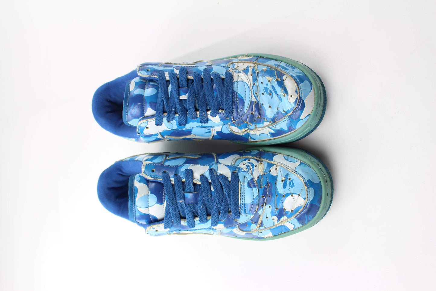 Bapesta abc Blue Camo - SaruGeneral