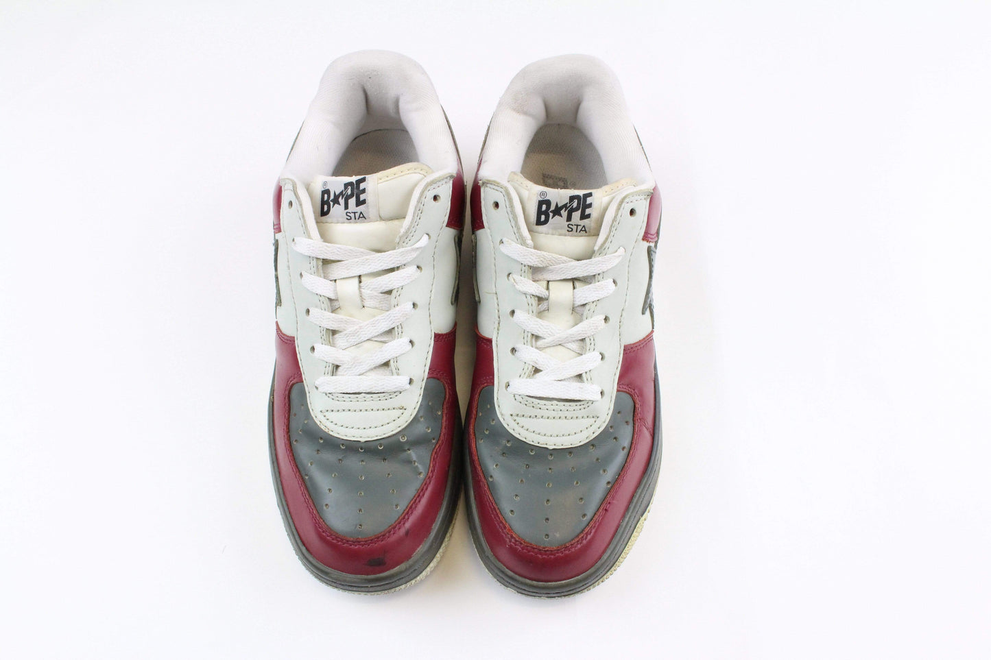 Bapesta Grey Red White - SaruGeneral