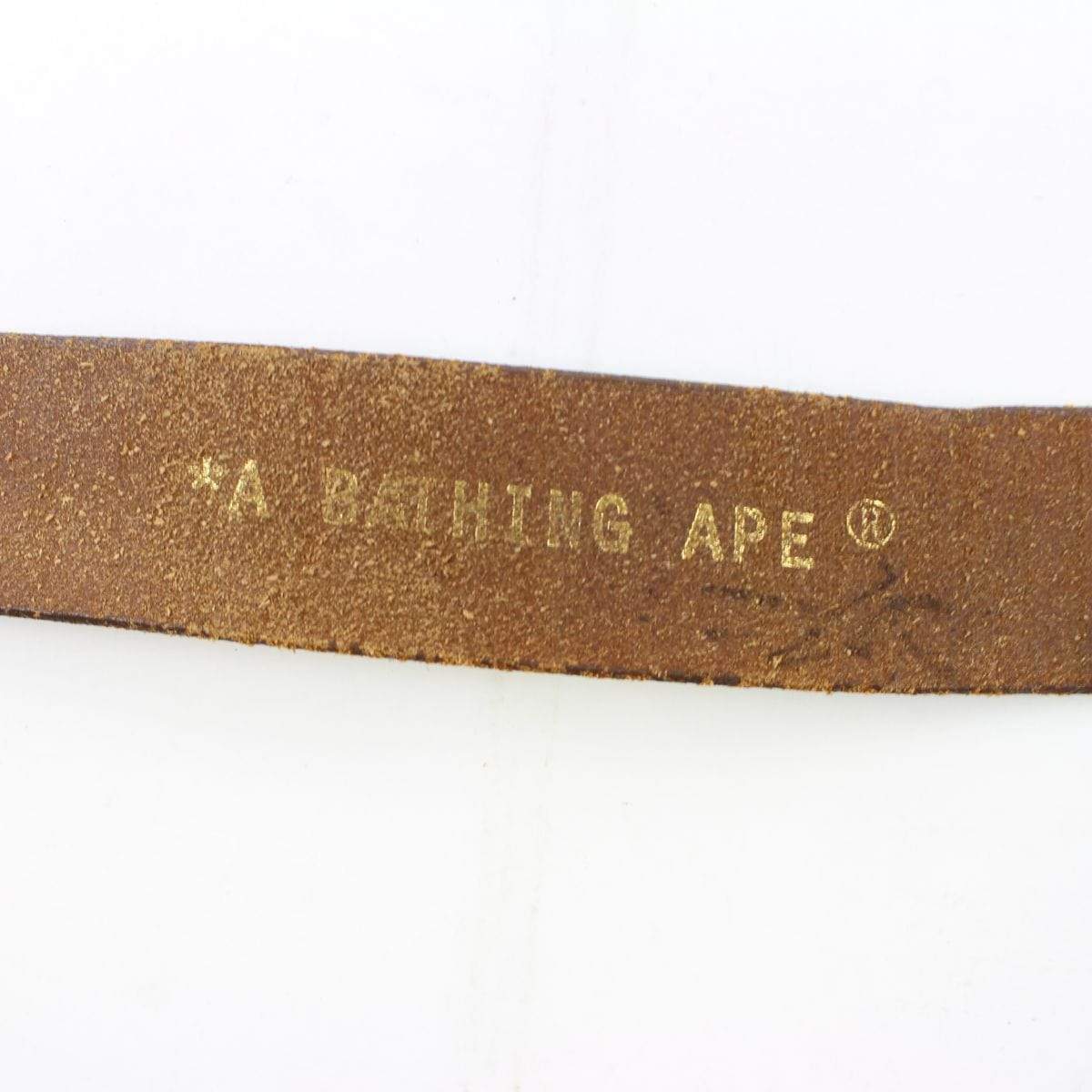 Bapesta Logo Brown Belt - SaruGeneral