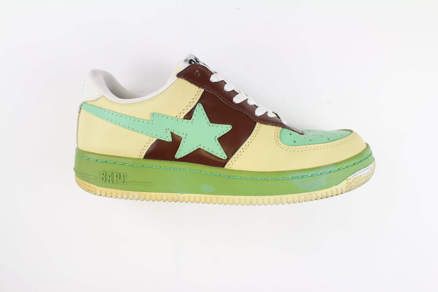 Bapesta Mint Brown Green - SaruGeneral