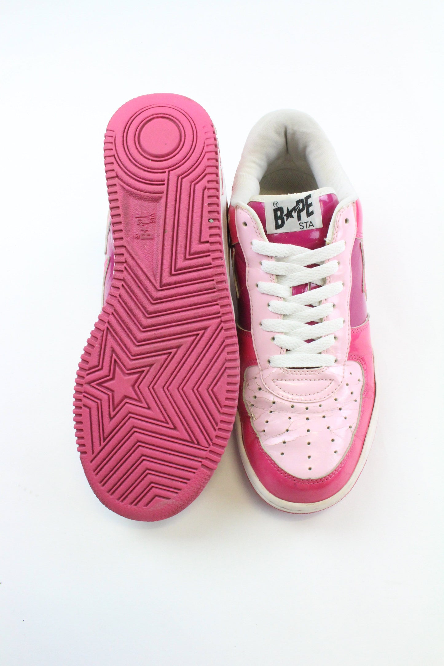 Bapesta Pink & White - SaruGeneral