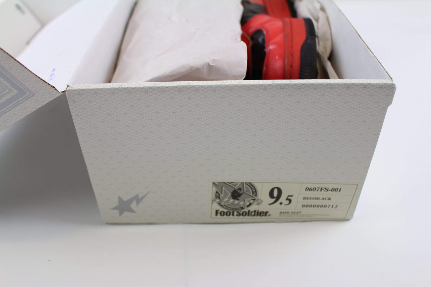 Bapesta Red Black Vampire - SaruGeneral