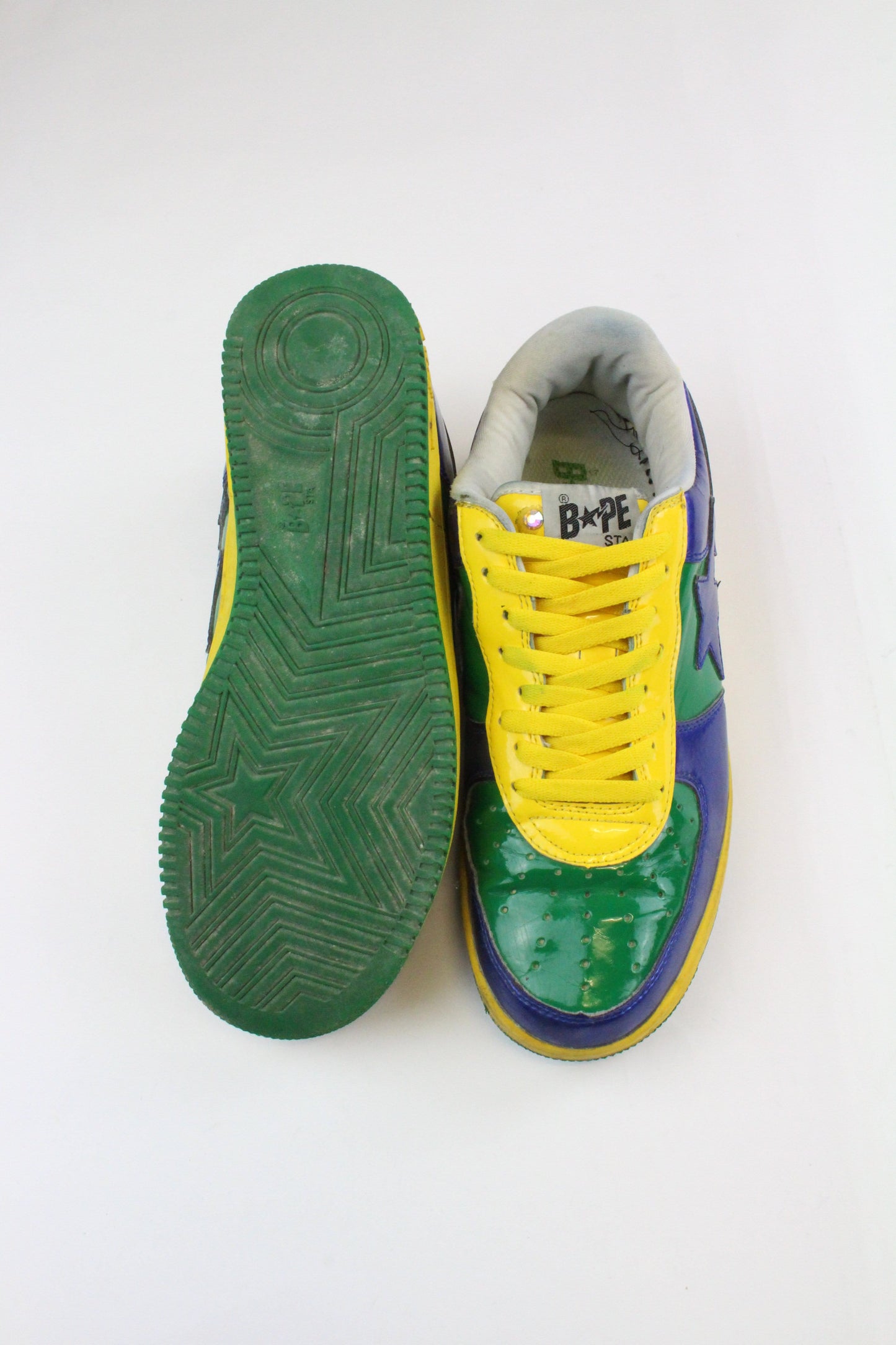 Bapesta Yellow Blue Green - SaruGeneral