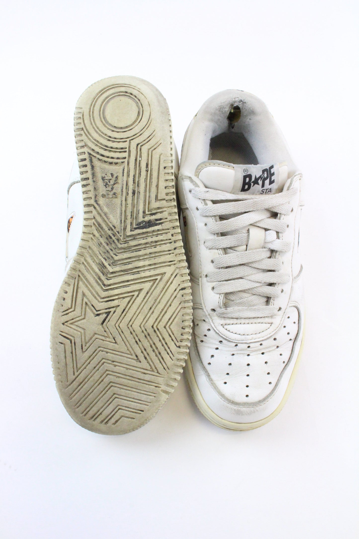 Bapesta x kaws milo face flower sta-white - SaruGeneral