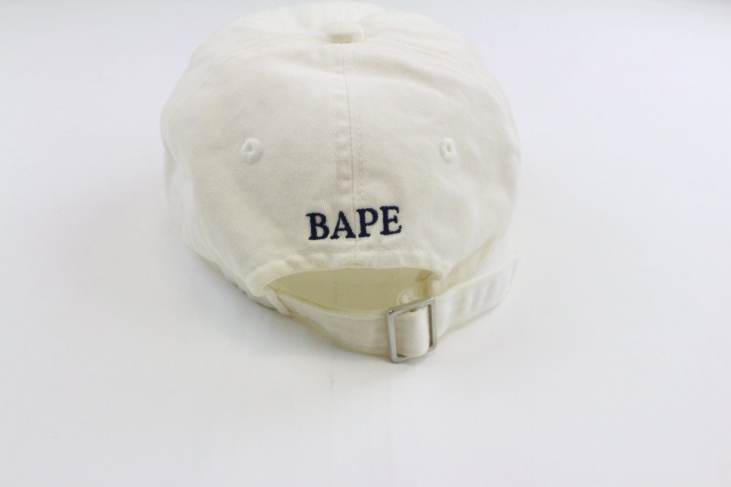 Black Ape Cap White - SaruGeneral