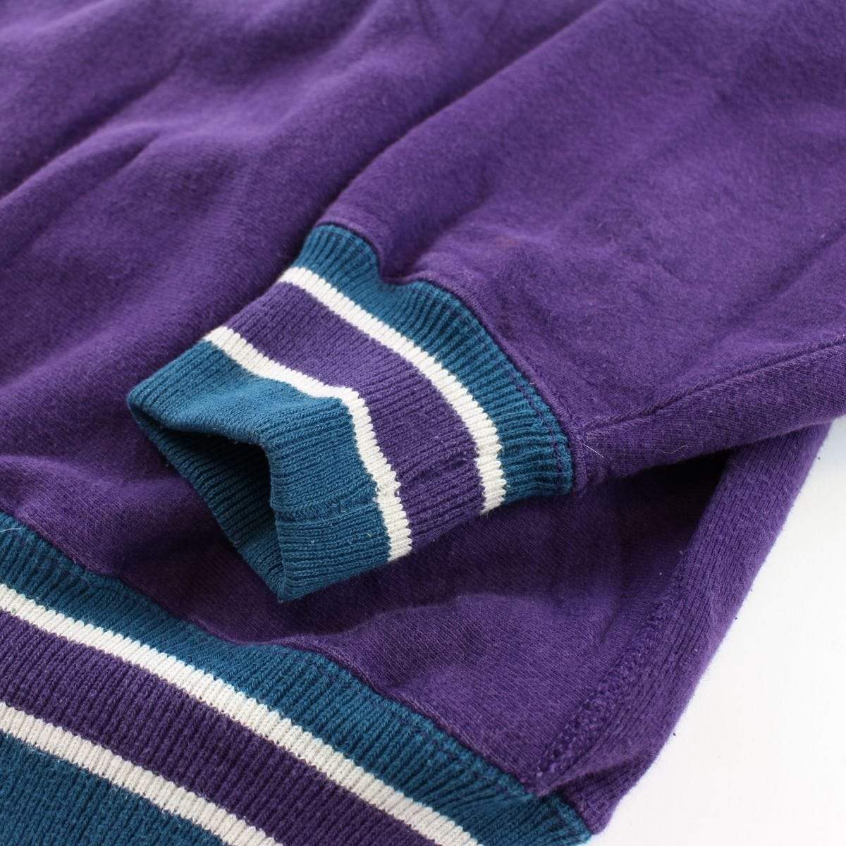Champion Logo Reverse Weave Crewneck Purple - SaruGeneral