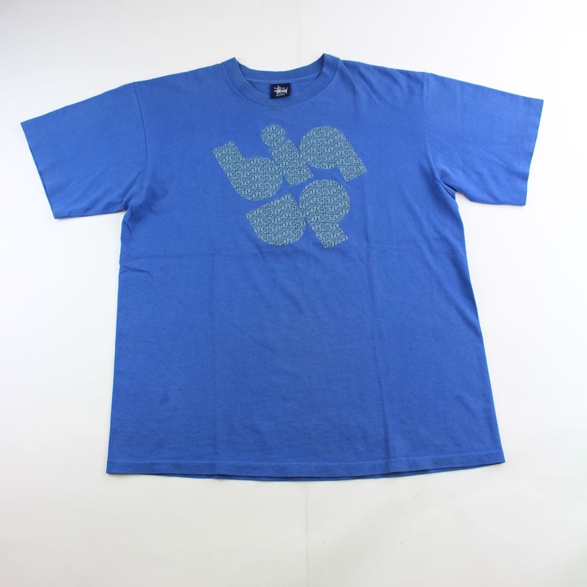 Stussy big up tee blue - SaruGeneral
