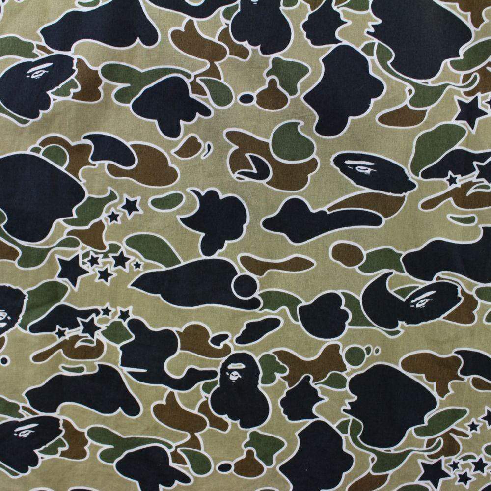 Bape Green Psyche Camo LS Shirt - SaruGeneral