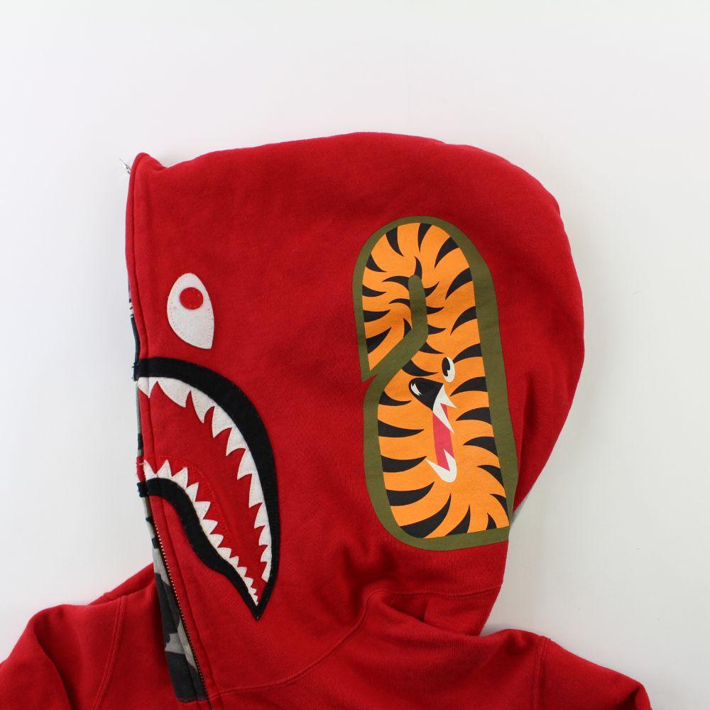 Bape Redgrey Camo Half Shark - SaruGeneral