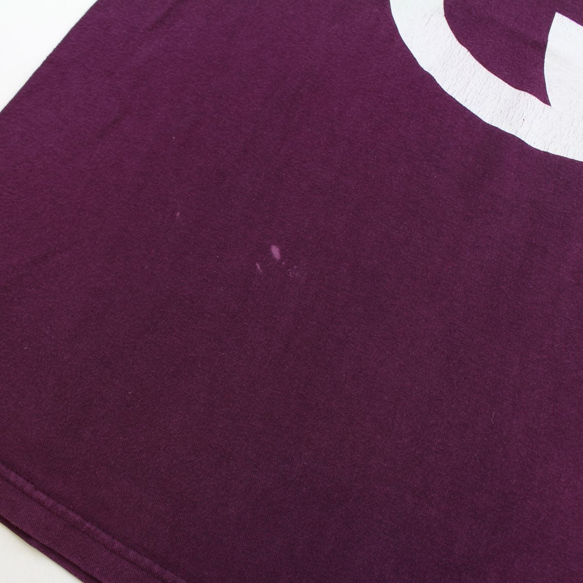 stussy double s logo tee burgundy - SaruGeneral
