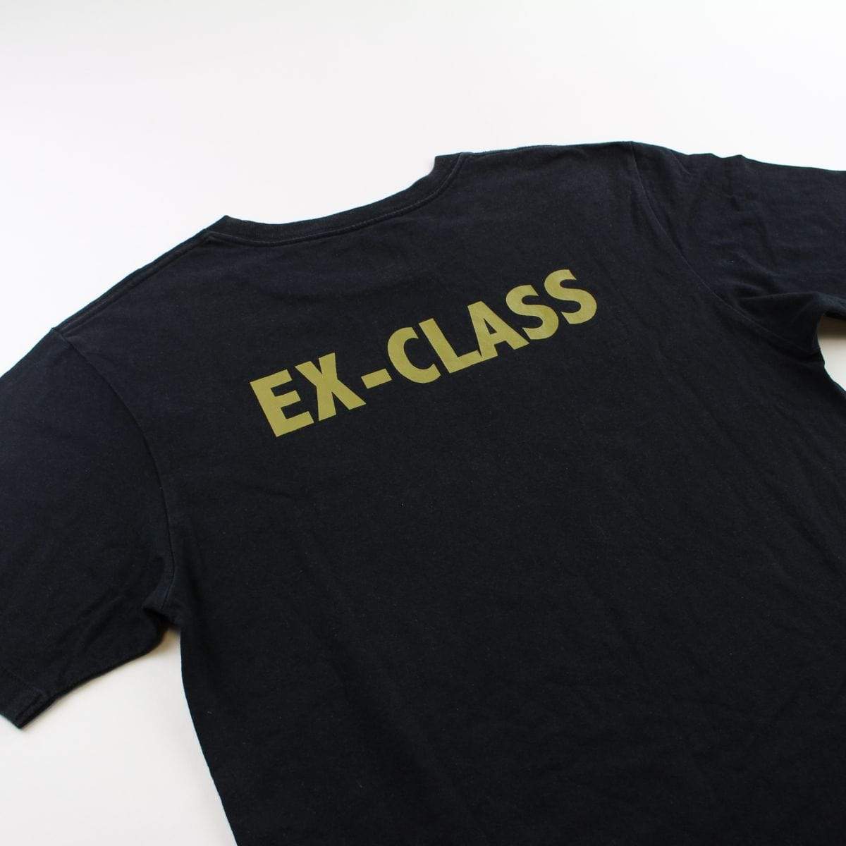 Bape Baby Milo ExClass College Logo Tee Black - SaruGeneral