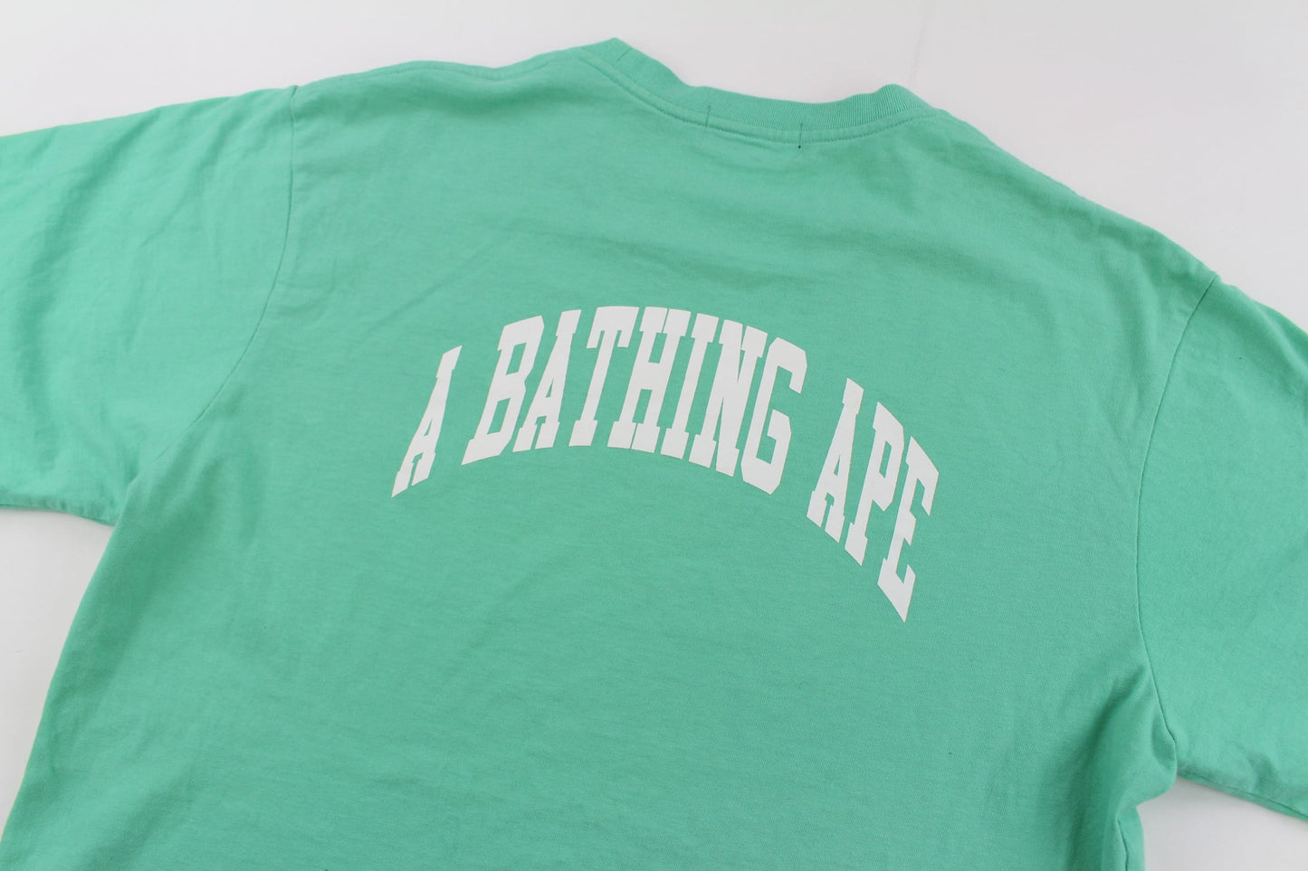 bape teal big ape logo ls - SaruGeneral