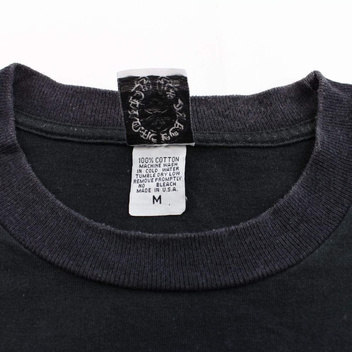 chrome hearts side logo tee black - SaruGeneral