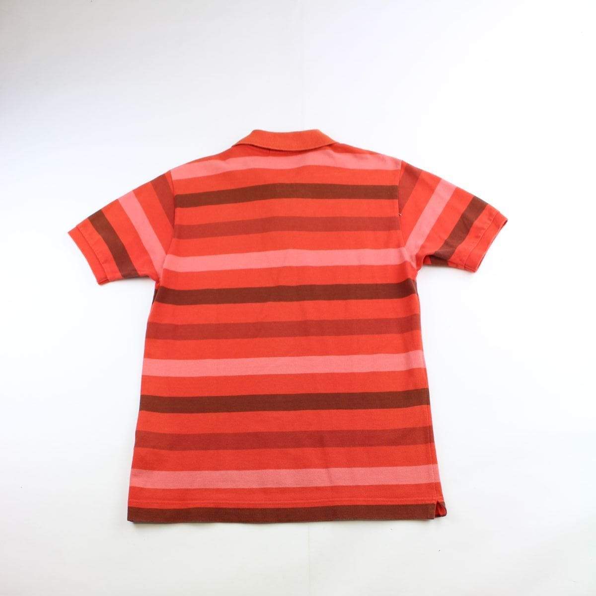 Bape Point Head Logo Polo Shirt Red - SaruGeneral