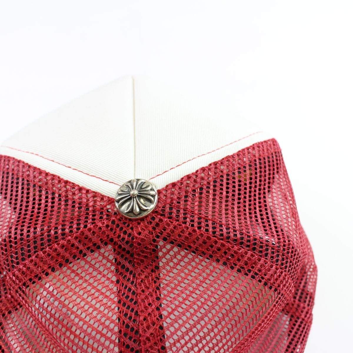 chrome hearts trucker hat red - SaruGeneral