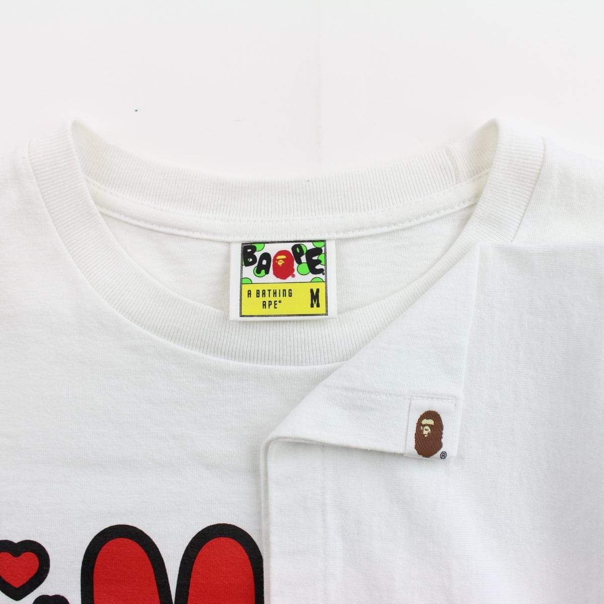 Bape x my melody Sanrio Bunny Baby Milo Tee White - SaruGeneral