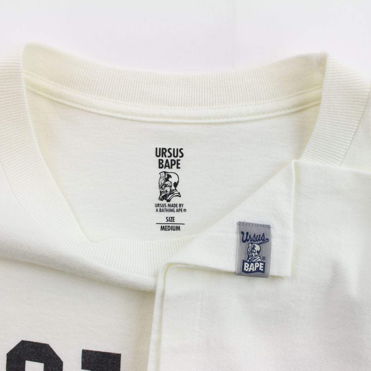 Bape club Ursus Genereals Logo Tee white - SaruGeneral