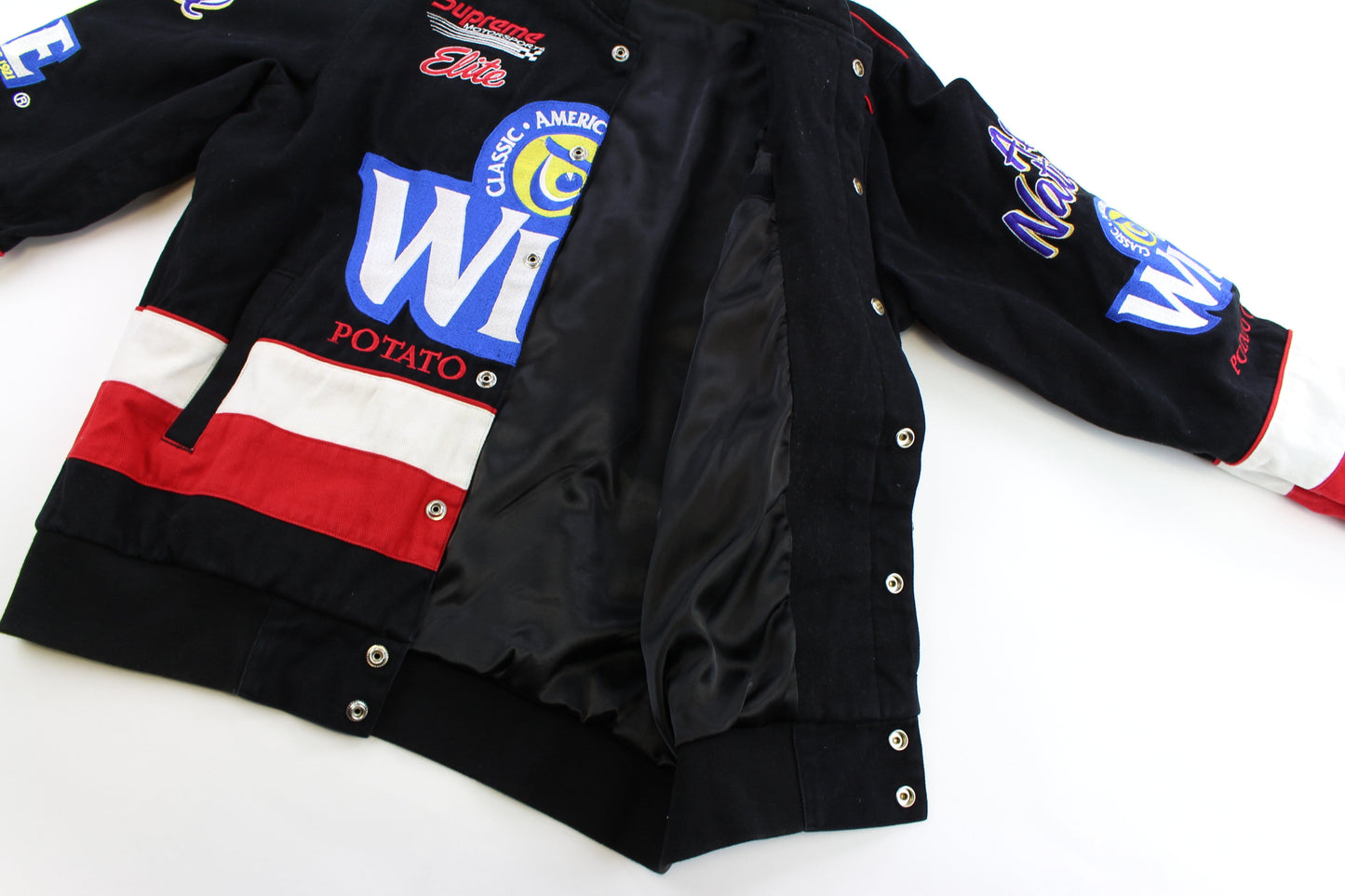 supreme wise racing jacket black - SaruGeneral