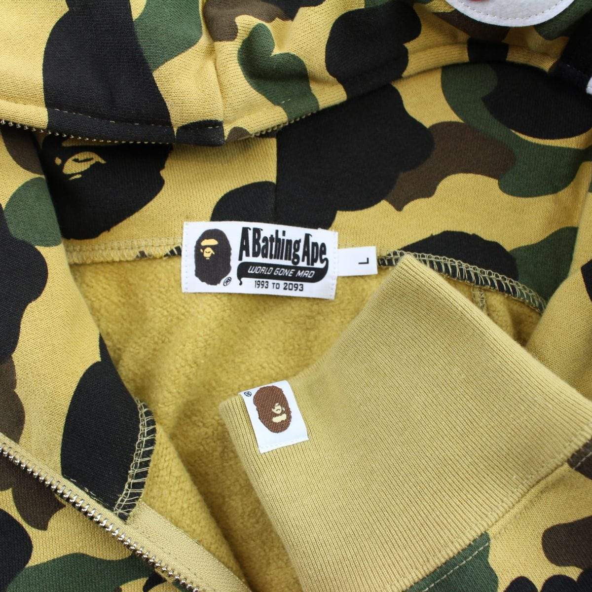 bape 1st yellow camo ponr shark - SaruGeneral