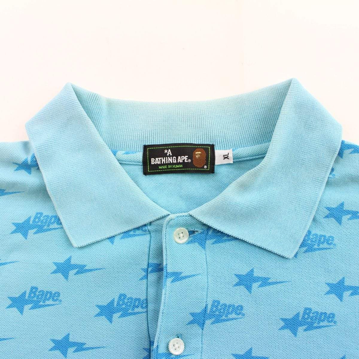 bapesta allover polo blue - SaruGeneral