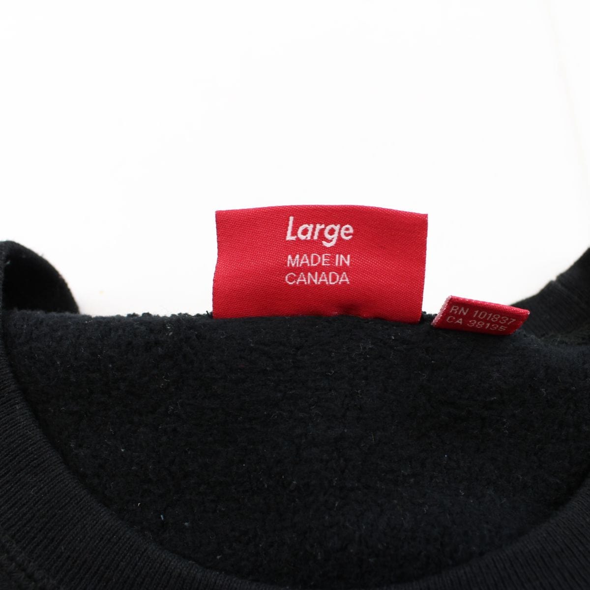 Supreme Black on Black Crewneck - SARUUK