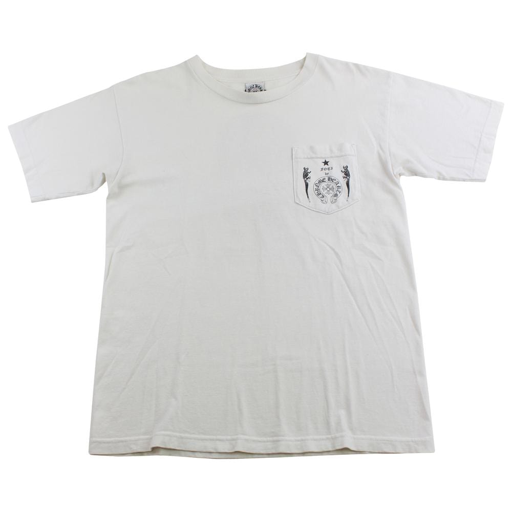 chrome hearts foti skull tee white – SARUGENERAL
