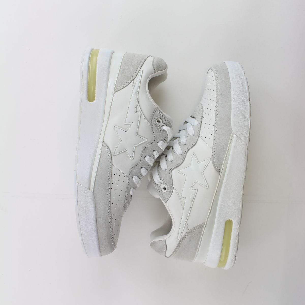 Bape Roadsta Grey White - SaruGeneral