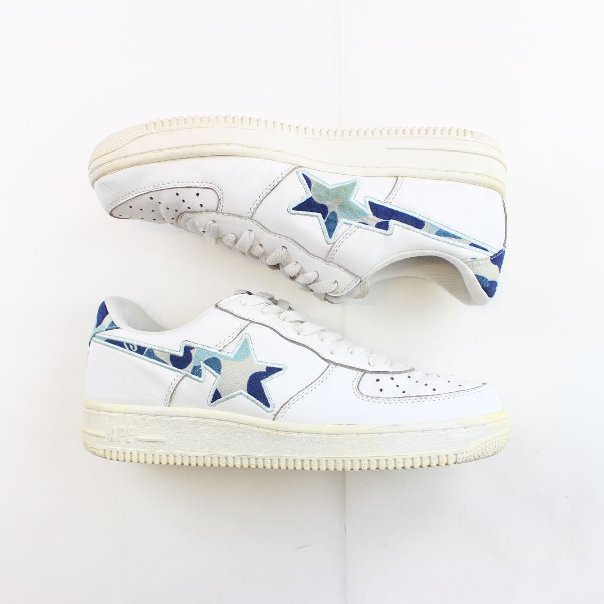 Bapesta Blue Camo & White - SARUUK