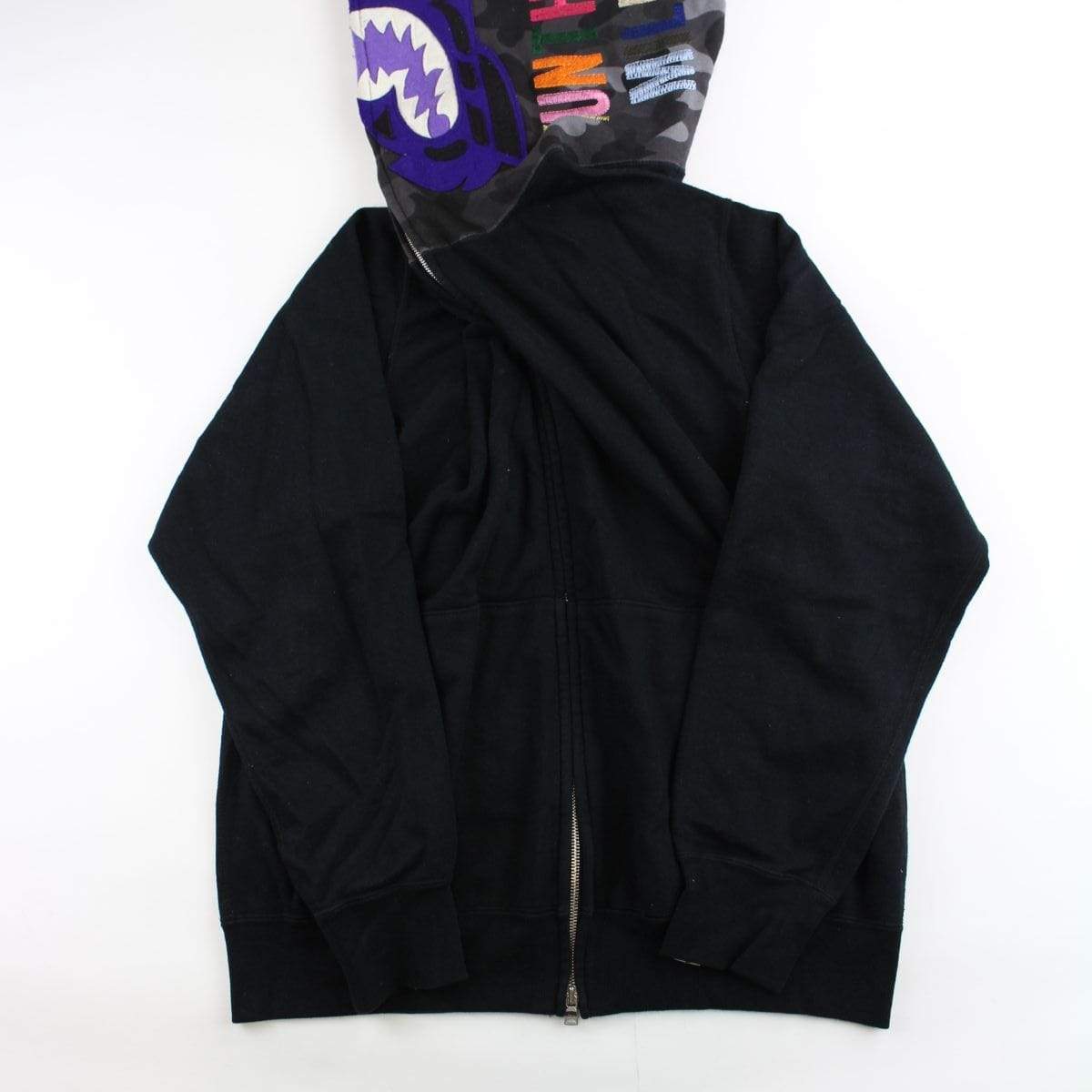 bape purple black tiger full zip - SaruGeneral