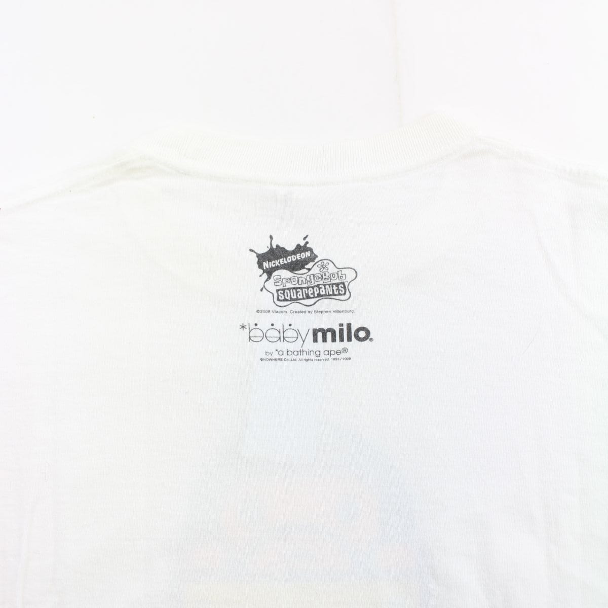 Bape Purple Camo NYC College Logo Tee White - SARUUK