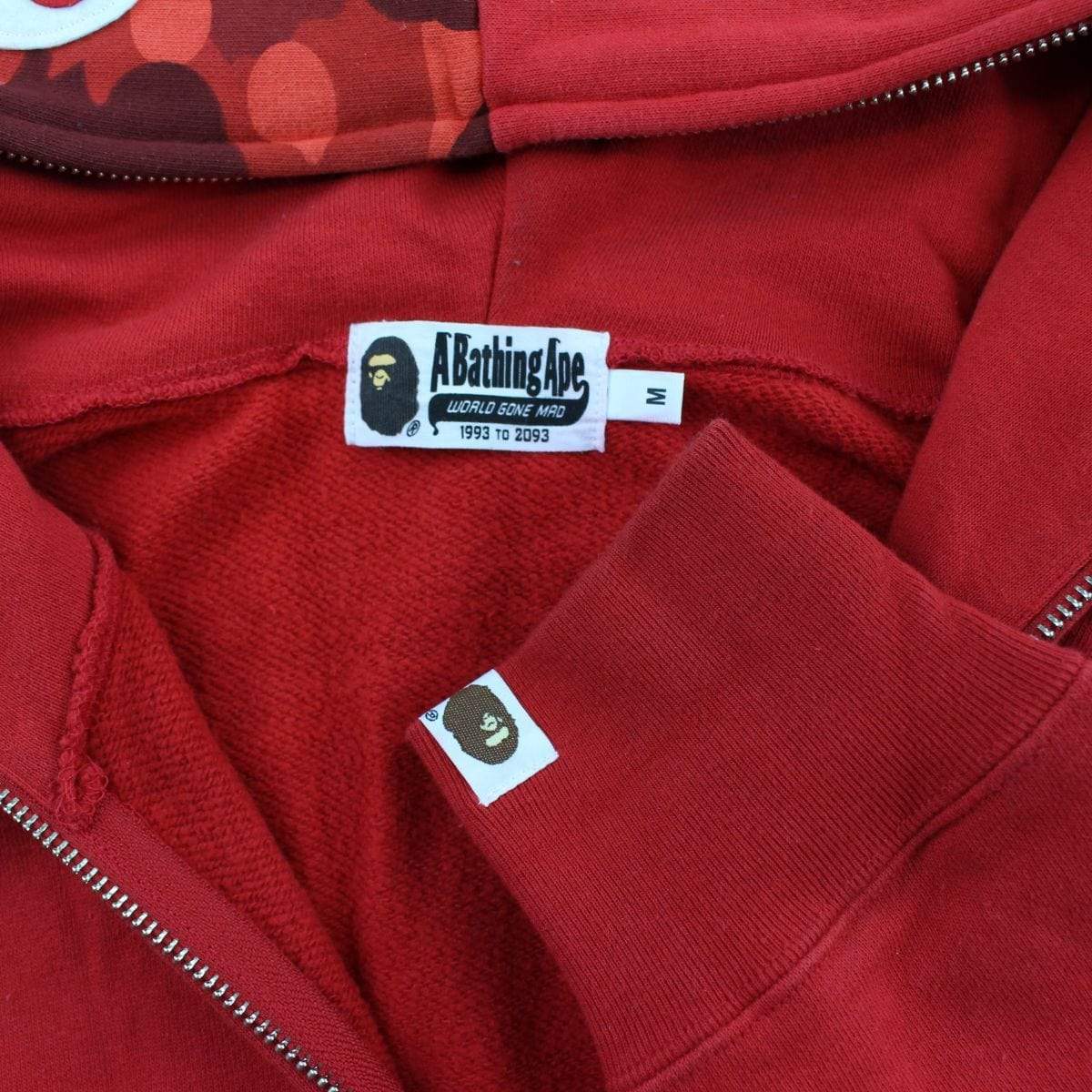 bape red camo shark - SaruGeneral