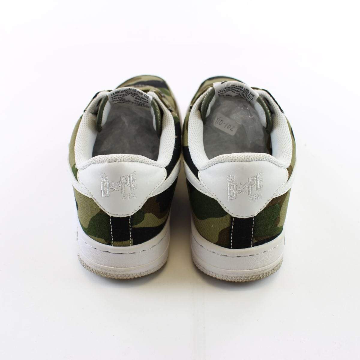 Bapesta 1st Green Camo White Sta - SaruGeneral
