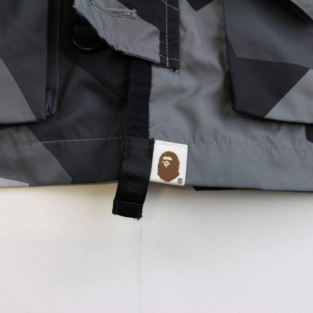 bape splinter camo jacket black grey - SaruGeneral