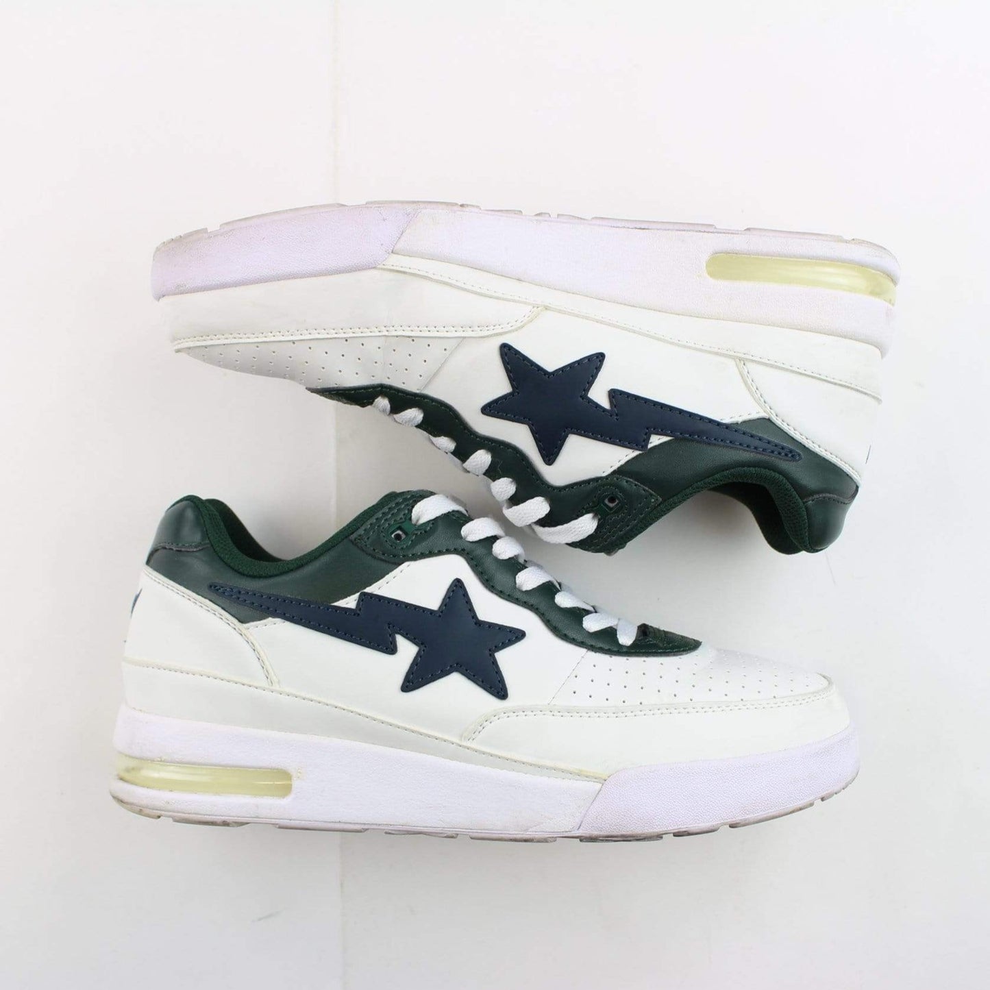 bape Roadsta Green Navy Cream - SARUUK